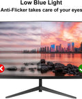 22 Inch Full HD Security Monitor With HDMI VGA And Built In Speaker No Bluetooth Or WiFi Works With CCTV DVR NVR Clear 1080p Display