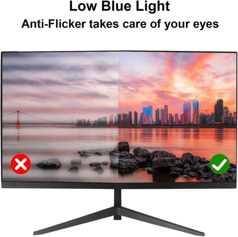 22 Inch Full HD Security Monitor With HDMI VGA And Built In Speaker No Bluetooth Or WiFi Works With CCTV DVR NVR Clear 1080p Display