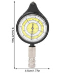 Handy Mini Map Measurer For Hiking And Travel, Old School Rolling Distance Tool With A Metal Wheel