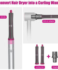 1.2 Inch 30mm Long Hair Curling Iron Barrels For Airwrap HS01 HS05 Attachment Parts Adapter For Hair Dryer To Airwrap Styler