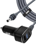 Plug And Play Starlink Mini Car Adapter 3 In 1 With Bright Digital Voltmeter 12 To 24V Dc Power Cord Waterproof harness with 10-foot cable.