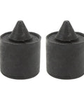 Heavy Duty 4 Pack Rubber Door Jamb Bumper Stops Kit Fits Ford Mark LT And Mariner Models To Stop Annoying Squeaks Prevent Body Damage With Tight Original Fitment For Smooth Car Door Operation. Two black rubber door jamb bumpers