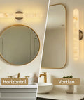 Natural Alabaster Brass Wall Sconce shown in horizontal and vertical positions, highlighting elegant design and warm glow.