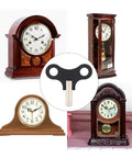 Six Pack Two Inch Steel Clock Winding Keys For Floor Clocks Durable Precision Replacement Parts With Hanging Design Compact