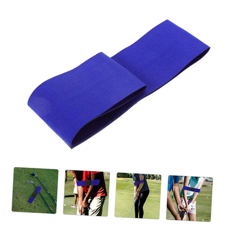 Blue elastic band Game Changing Adjustable Golf Swing Correction Belt For Golfers Elbow Brace And Wrist Trainer Real World Training Aid
