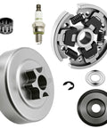 Three Eighths Inch 6 Tooth Sprocket Clutch Drum Bearing Chainsaw Parts Kit 7 Piece Heavy Duty Pro Grade Set for Stihl MS171 MS181 MS171C