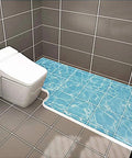 67 Inch Collapsible Shower Threshold Water Dam For Wheelchair Accessible Showers Silicone Barrier in modern tile bathroom