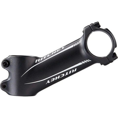 Comp 4 Axis Stem 100mm With 31.8 Clamp And 30 Degree Rise Matte Black Aluminum Stem for Gravel and Road Bikes, side view