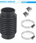 Exhaust Bellows Boot For Alpha Gen 1 And 2 And Bravo 1 2 3 Outdrives Replacement Marine Exhaust Hose with clamps and mounts