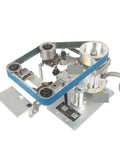 Heavy Duty Industrial Belt Sanding Machine With Roomy Workbench For Knockout Polish And Quick Sharpening, close-up view.
