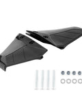 Outboard Hydrofoil Stabilizer For 4-50HP Boats With ABS Construction, Bolts Nuts Washers Included, showing stabilizers and hardware