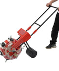 Walk Behind Garden Seeder With 7 Nozzles And 23cm Spacing No Fuss Manual Hand Push Seeding Machine for planting