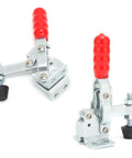 Beefy Heavy Duty Vertical Toggle Clamp With Quick Release For Welding And Equipment Setup Sturdy Iron Frame And Ergonomic Plastic Handle