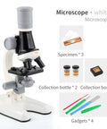 Kid Friendly Microscope For Classroom And Home Science Lab 100X To 1200X High Power Biological Microscope with slides and tools