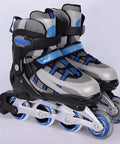 Inline skates shown with Pro Grade Replacement Shaft Gaskets for Inline Skates and Skateboard Tools Kit With Installation Tools.