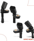 Fresh 4 Piece ABS Wheel Speed Sensor Kit For Front And Rear Audi A3 TT Seat Leon Plug And Play Direct Swap close-up of sensors