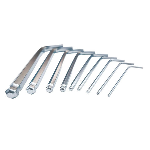 Heavy Duty 9-Piece Metric Hex Key Set Made From Premium 40Cr Steel For Tough Jobs, Professional Maintenance, Home Diy, And Industrial Tasks With Portable Storage Box That Lasts Forever. 9-piece metric hex wrench set