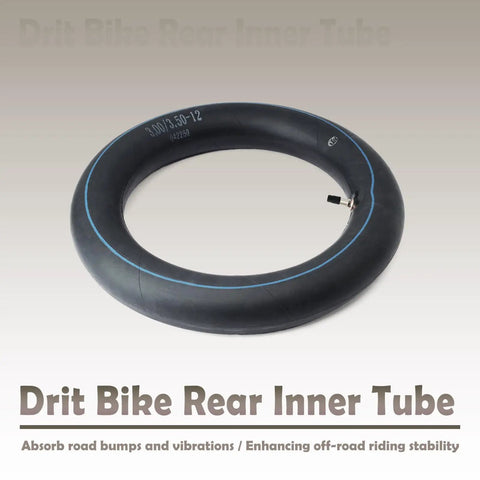 Beefed Up Thickened 12 Inch Rear Inner Tube Replacement For Electric Dirt Bikes And Small Motorcycles Fits Tuttio Soleil01