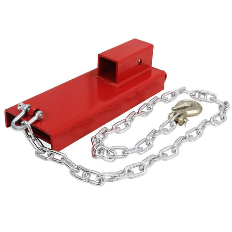 Bad Boy Heavy Duty Forklift Trailer Hitch 2 Inch Receiver Towing Adapter With Safety Chain 3000 Lb Capacity Rig For Warehouse Construction Job Site Hustle