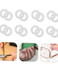 200 Pcs Eyewear Rimless Glasses Washers Cushions Gaskets For Quick Repairs Versatile Eyeglass Frame Accessories for DIY