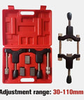 Integrated Half Shaft Sleeve Thread Corrector Repair Tool Kit For External Bolt Threads Repair 30 To 100 Mm, open case view