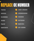 List of replaceable OE numbers for Front Hvac Heater Blower Motor With Fan To Keep Your Ride Fresh and Cool Under Pressure Smooth Operation For C and K Series Pickups Tahoe Suburban and Escalade Built Tough For Real Work.