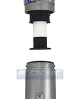 3/4 Inch NPT High Flow Air Regulator And Particulate Filter Water Trap Combo With Gauge, Manual Drain, 11oz Metal Bowl, Sight Glass