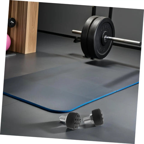 Adjustable Rubber Brake Blocks For Roller Skates And Quad Skates High Efficiency Toe Stoppers on gym mat