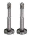 Bolt Holder Replacement for DTM51 Multi Tool 18V Beefy Heavy Duty Steel Fastener Retainer, 2 Pack, Gray Metal, side view