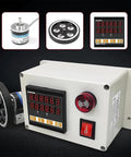 Slick Rollin Roller Wheel Length Meter Digital Counter Six Digit Display shows measurement readings on a digital display.