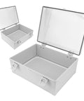 Tough As Nails Outdoor Junction Box with Transparent Cover and Buckle IP66 Weatherproof ABS Enclosure for Lighting Solar Panels