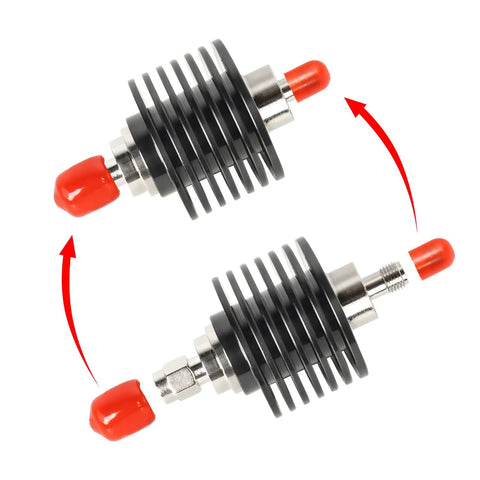 Pro Grade SMA Male To SMA Female RF Attenuator 30dB Attenuation 10W Power Handling 50 Ohm Coaxial Attenuator DC To 8 GHz Low VSWR