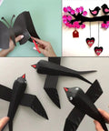 Crafts made from Black Corrugated Cardboard Sheets 37x26 Inches 50 Pack E Flute Thick 3 32 Inch Made In USA