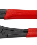16 Inch XL Red Self Locking Water Pump Pliers With 27 Adjustment Positions Quick Adjust Button 30 Percent More Capacity Than Ordinary Pliers
