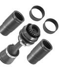 Heavy Duty Front Differential Drive Shaft Kit With Coupling Sleeve And Wear Ring For Can Am Outlander Renegade 500 570 650 800R 850 1000R G2 Chassis 2012 2021 showing components like coupling sleeve and wear ring.