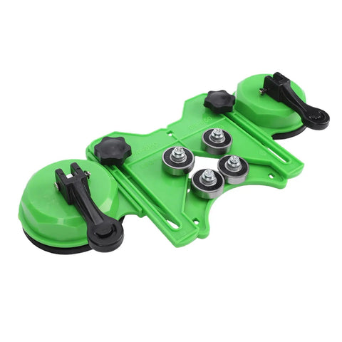 Get Your Own Keenso Hole Saw Kit With Dual Suction Cups For Drilling Tiles Glass Stone And Marble No Skip Design For Pros Who Rock The Drill Game Today, green suction guide