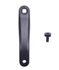 Left Crank Arm For Bike 152Mm 170Mm 175Mm With Square Hole Beefy Built Tough For City Folding MTB Road Ebike And Exercise Bikes Nine Sixteen Inch Pedals Forged Alloy 6061 Heavy Duty Ready To Ride Now with bolt side view