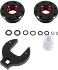 Front Mount Pro Grade Hydraulic Steering Cylinder Seal Kit With Pin Wrench For SeaStar HC5340 HC5341 HC5342 HC5343 HC5345 HC5348