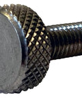 Knurled Thumb Screw With 8-32 Thread Full Threaded Five Eighths Inch 18-8 Stainless Steel Handy Pack Of Five Heavy Duty Machine Screw
