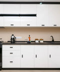 50 Pack Black Cabinet Knobs For Drawers And Doors 2 Inch Stainless Steel Handles And Pulls Durable Hardware Kit For Kitchen Dresser Bedroom Cabinets Includes Variety Screws For Easy Install. black cabinet knobs on white kitchen cabinets
