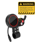 TF100 LCD Ebike Thumb Throttle Controller 6 Pin 5 Pin 2 In 1 With Waterproof Display And Speedometer For 36 48V Electric Scooters