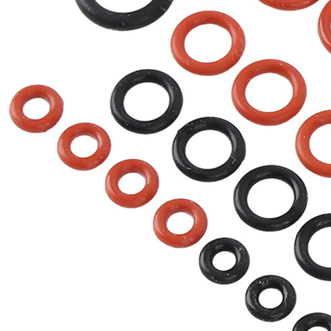 High Quality Silicone Maintenance Repair Kit For Coffee Brewing Machines Ensuring Strong Seal Against All Leaking Problems Saving Time And Money Keeping Kitchen Appliances Safe From Water Stains And Hassles For Real People Gonna Love The Results. red and black silicone O-rings set