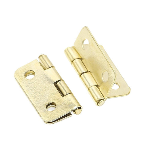 Rotating Concealed Hinge Set 10 Pack 18x16mm Kitchen Cabinet Hinges Four Hole Mount for smooth operation