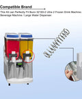 Two Pack 32193.0000 Compression Faucet Spring For 32193 2 Ultra 2 Frozen Drink Machines Replacement Kit