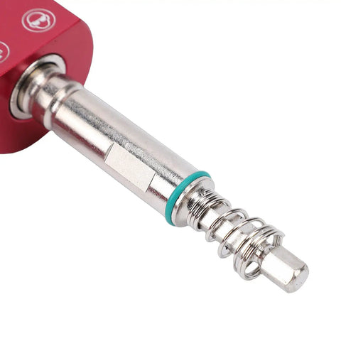 Internal PVC Pipe Cutter Set For 6 To 105mm Pipes With Adjustable Depth Gauge showcasing shank and carbide blade detail.