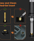 Heat-Set Insert Tips For Threaded Inserts M2 To M6 no-fuss soldering iron tips for 3D printing easy install and clean finish