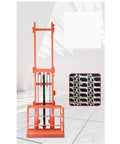 Heavy Duty Electric Lift Table With Wireless Remote Control Smooth Operator Hydraulic Platform For Shop Or Warehouse Handles Up To Two Thousand Two Hundred Pounds, front view showing steel build.