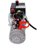 Aynuma 12 Volt Hydraulic Power Unit With 3 Horsepower Double Acting Pump And Three Quart Steel Tank for pressurizing applications.