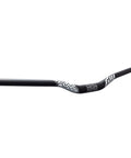 Full On Mountain Bike Handlebar, 31.8mm clamp, 785mm wide, 30mm rise beefy alloy riser bar for MTB BMX and road bikes, side view