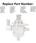 Front view of Beefy Drop In Ready High Pressure Fuel Pump 3.6L for Buick Enclave GMC Acadia Chevy Traverse Camaro Cadillac CTS STS 3.6
